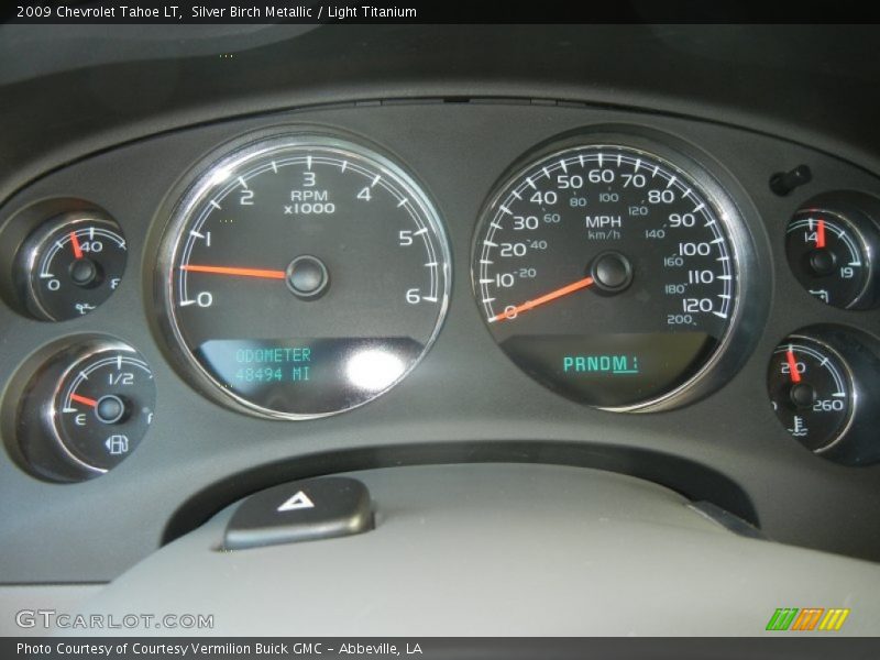 Silver Birch Metallic / Light Titanium 2009 Chevrolet Tahoe LT