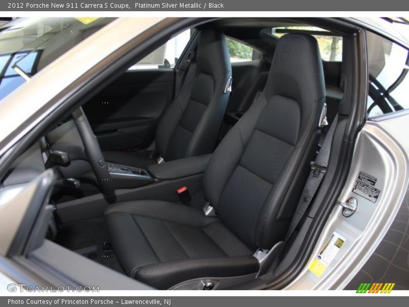 Front Seat of 2012 New 911 Carrera S Coupe