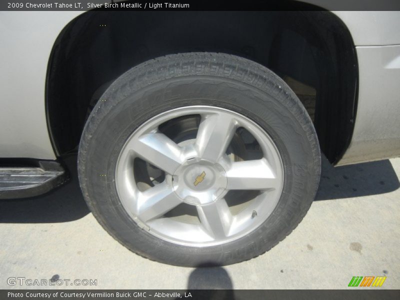 Silver Birch Metallic / Light Titanium 2009 Chevrolet Tahoe LT