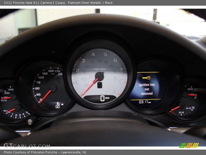  2012 New 911 Carrera S Coupe Carrera S Coupe Gauges