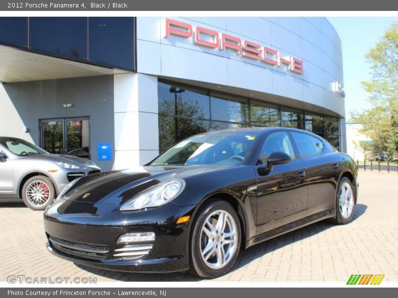 Black / Black 2012 Porsche Panamera 4