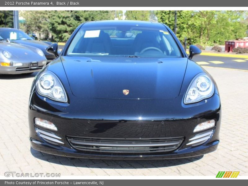 Black / Black 2012 Porsche Panamera 4