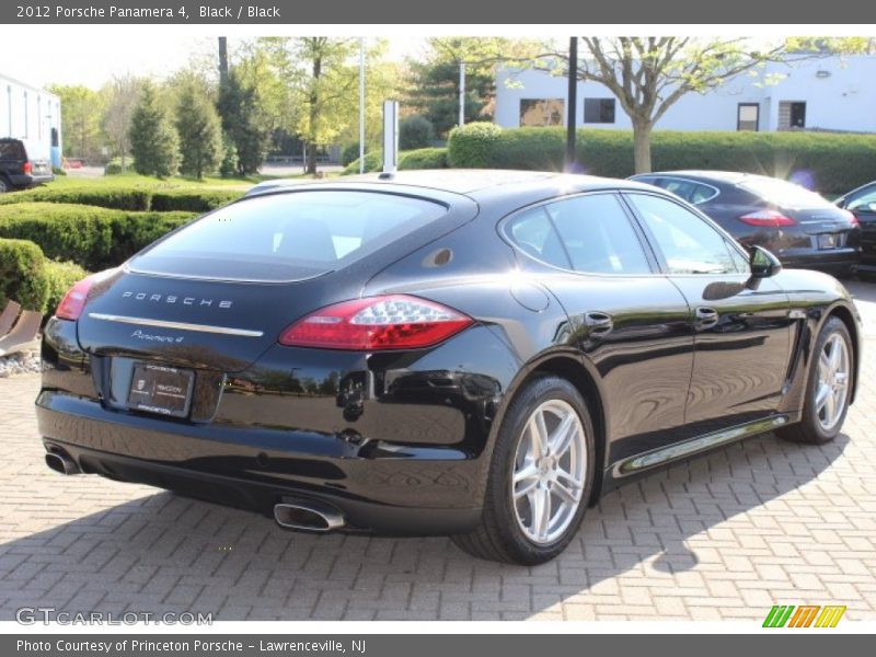 Black / Black 2012 Porsche Panamera 4
