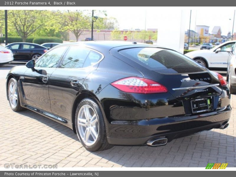 Black / Black 2012 Porsche Panamera 4