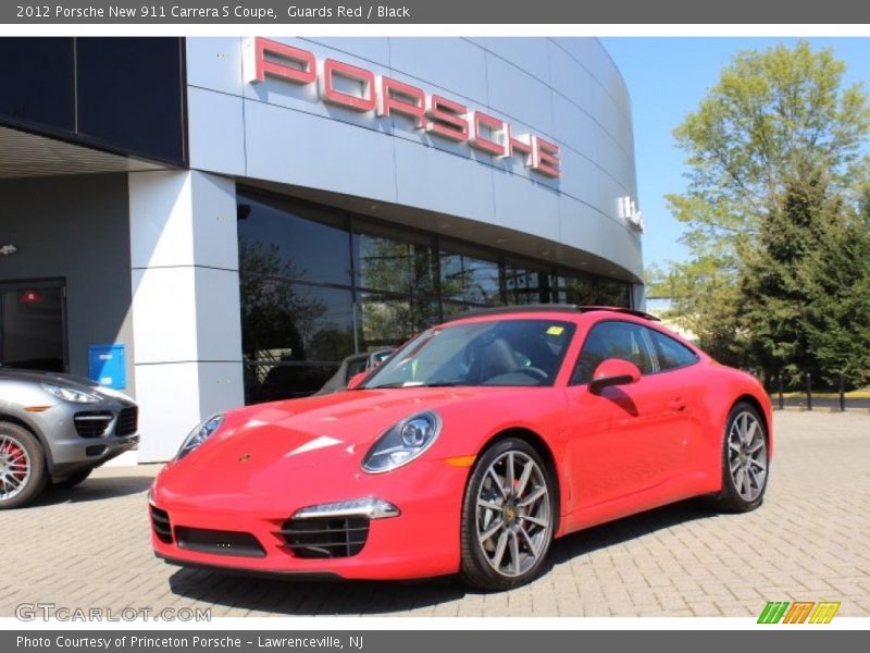 Guards Red / Black 2012 Porsche New 911 Carrera S Coupe