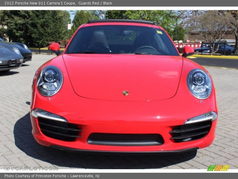 Guards Red / Black 2012 Porsche New 911 Carrera S Coupe