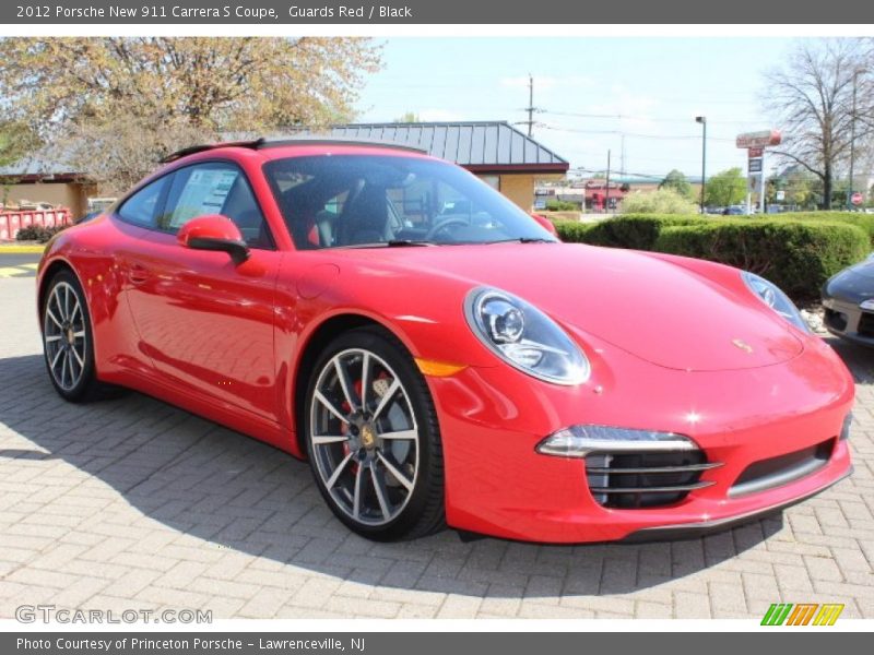 Front 3/4 View of 2012 New 911 Carrera S Coupe