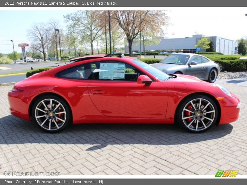 Guards Red / Black 2012 Porsche New 911 Carrera S Coupe