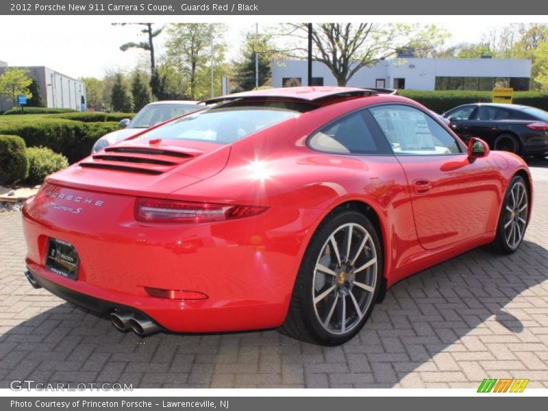 Guards Red / Black 2012 Porsche New 911 Carrera S Coupe