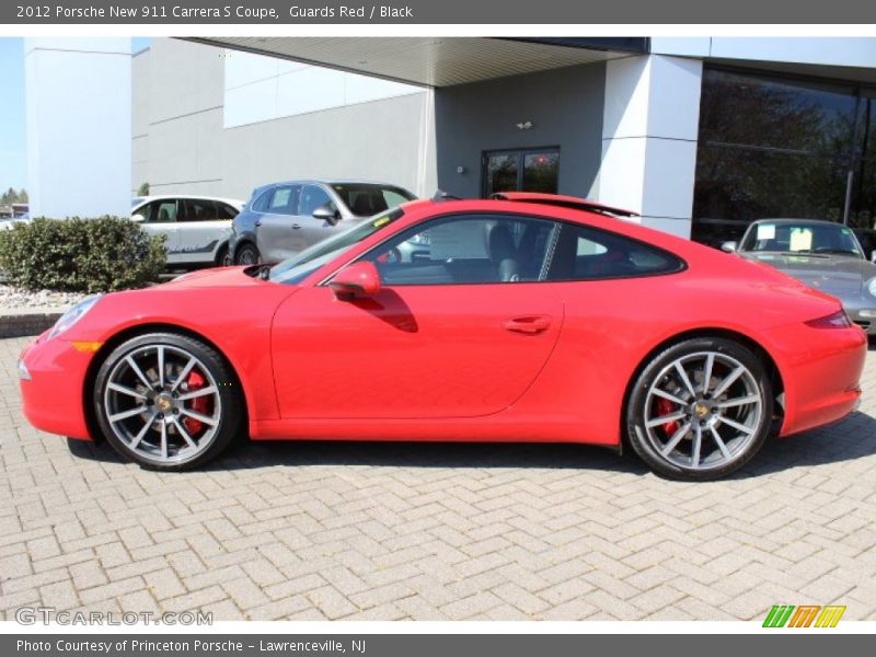  2012 New 911 Carrera S Coupe Guards Red