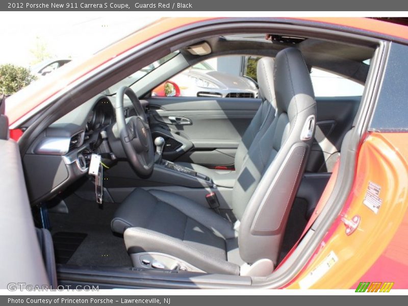 Guards Red / Black 2012 Porsche New 911 Carrera S Coupe