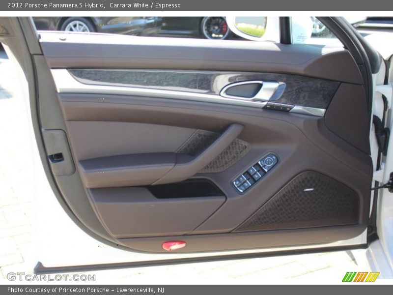 Door Panel of 2012 Panamera S Hybrid
