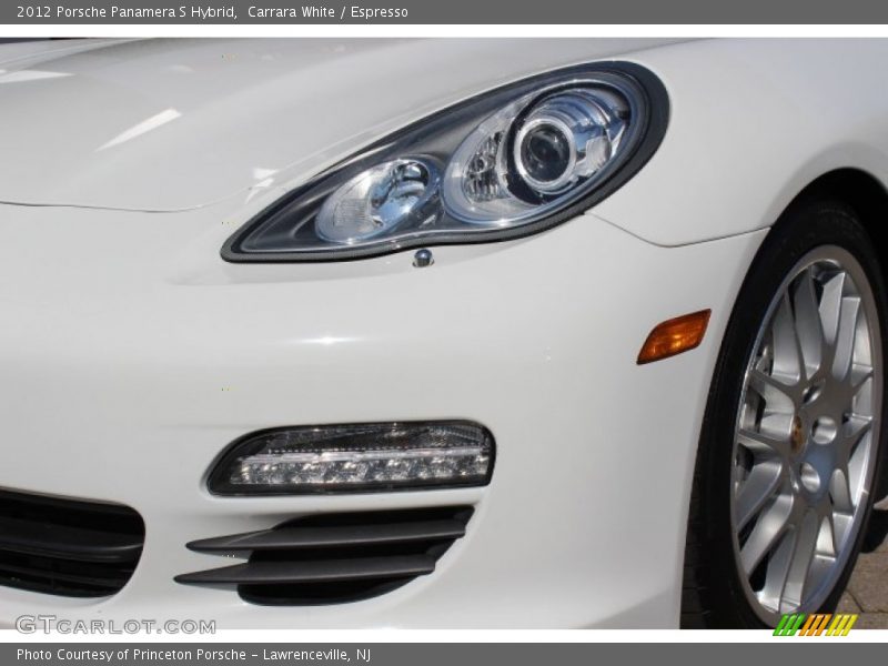 Carrara White / Espresso 2012 Porsche Panamera S Hybrid