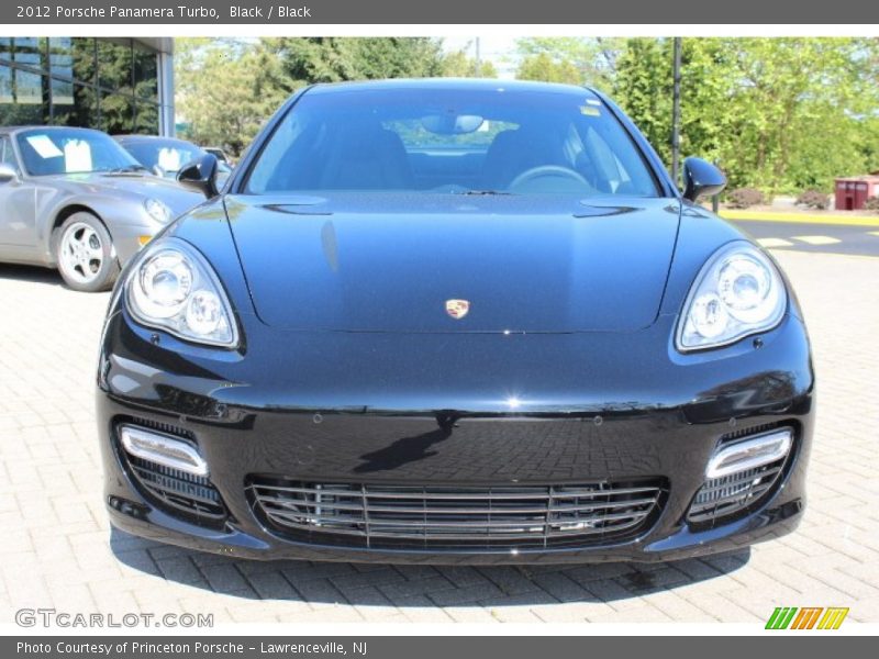 Black / Black 2012 Porsche Panamera Turbo