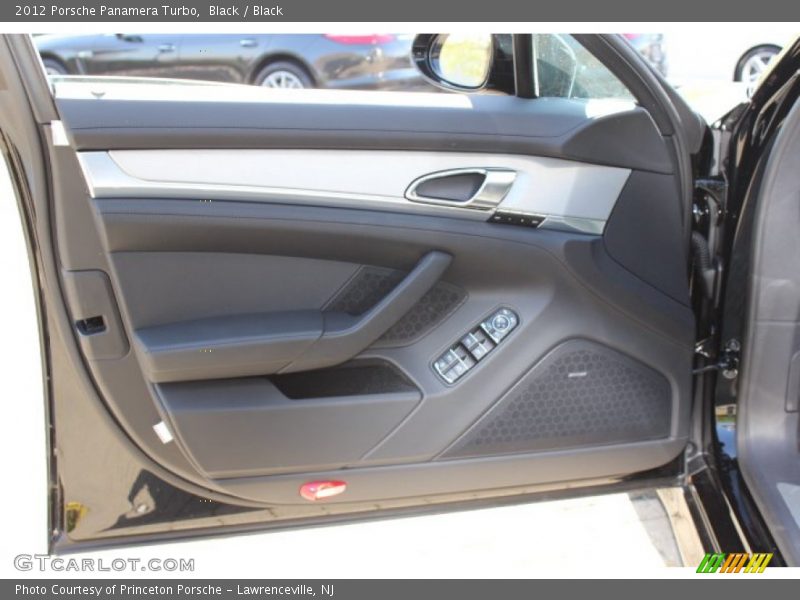 Black / Black 2012 Porsche Panamera Turbo