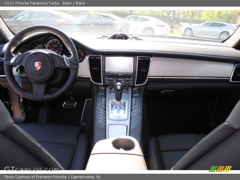 Black / Black 2012 Porsche Panamera Turbo