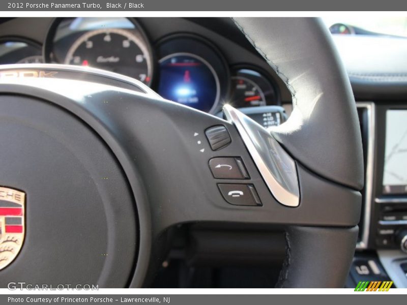 Black / Black 2012 Porsche Panamera Turbo