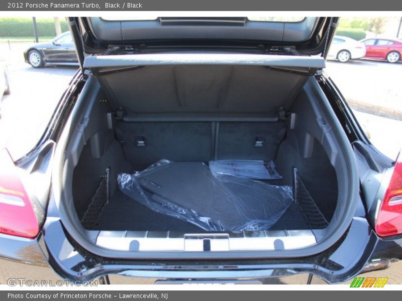 Black / Black 2012 Porsche Panamera Turbo