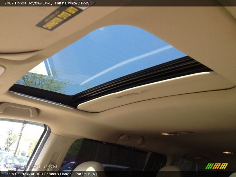 Taffeta White / Ivory 2007 Honda Odyssey EX-L