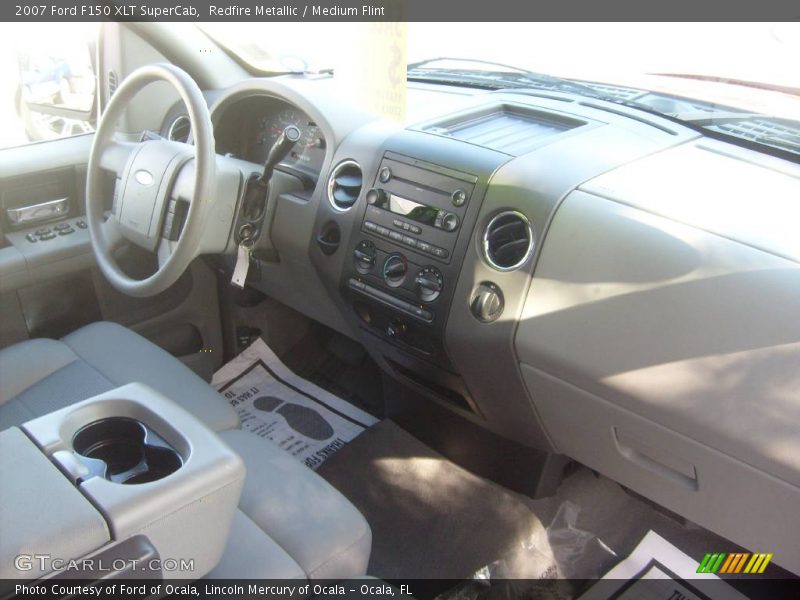 Redfire Metallic / Medium Flint 2007 Ford F150 XLT SuperCab