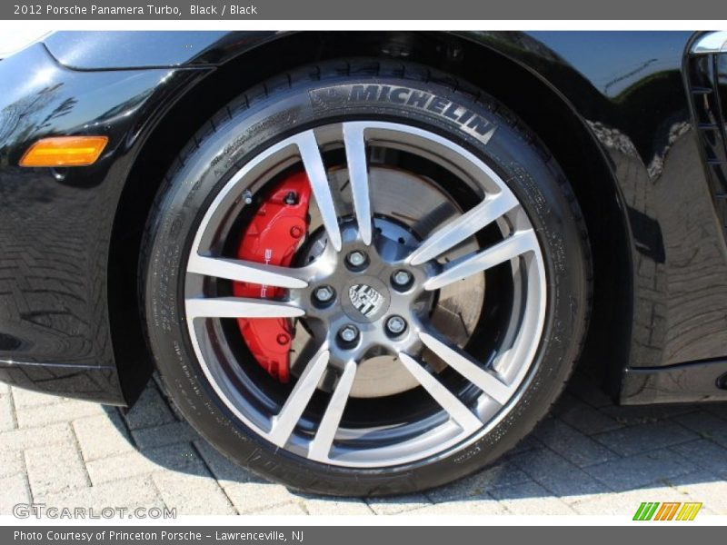 Black / Black 2012 Porsche Panamera Turbo