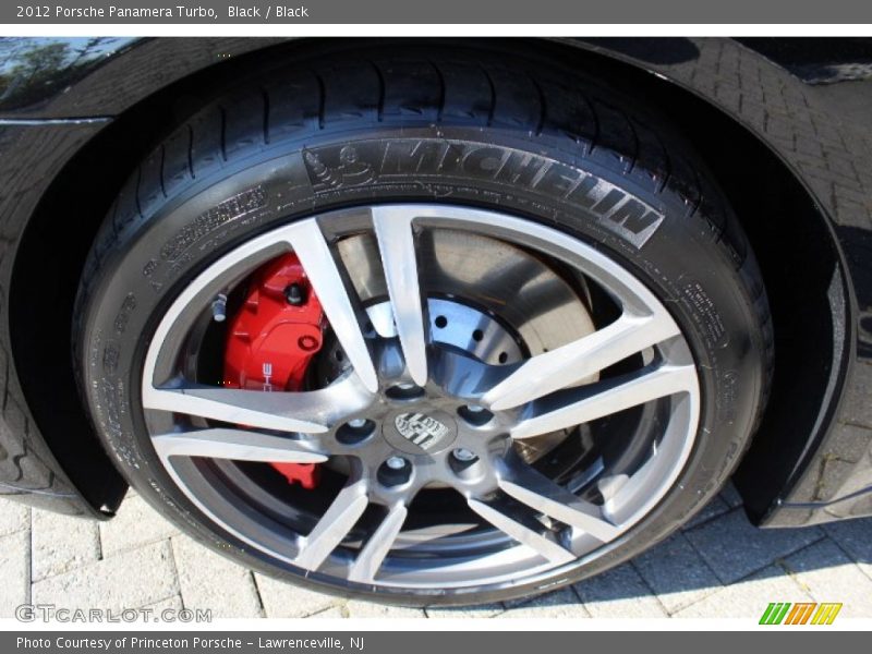 Black / Black 2012 Porsche Panamera Turbo