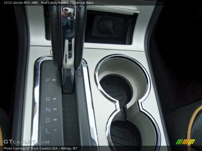 Red Candy Metallic / Charcoal Black 2010 Lincoln MKX AWD