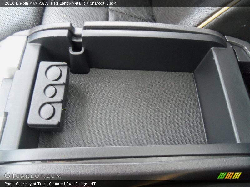 Red Candy Metallic / Charcoal Black 2010 Lincoln MKX AWD