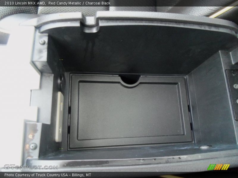 Red Candy Metallic / Charcoal Black 2010 Lincoln MKX AWD