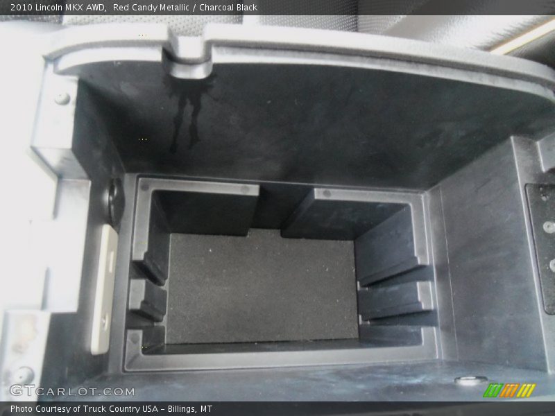 Red Candy Metallic / Charcoal Black 2010 Lincoln MKX AWD