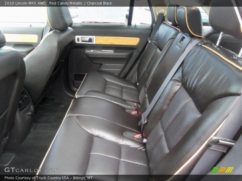 Red Candy Metallic / Charcoal Black 2010 Lincoln MKX AWD