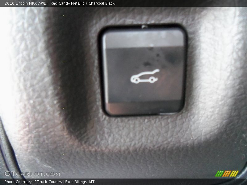 Red Candy Metallic / Charcoal Black 2010 Lincoln MKX AWD