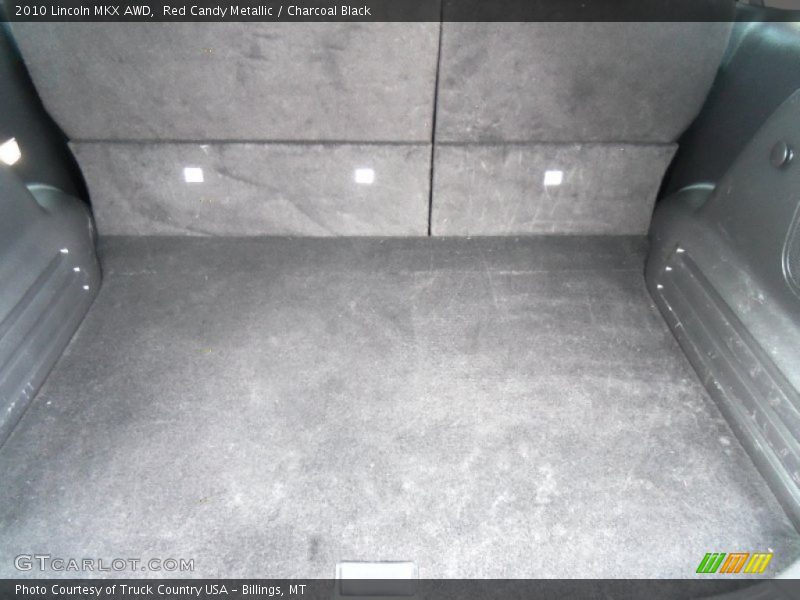 Red Candy Metallic / Charcoal Black 2010 Lincoln MKX AWD
