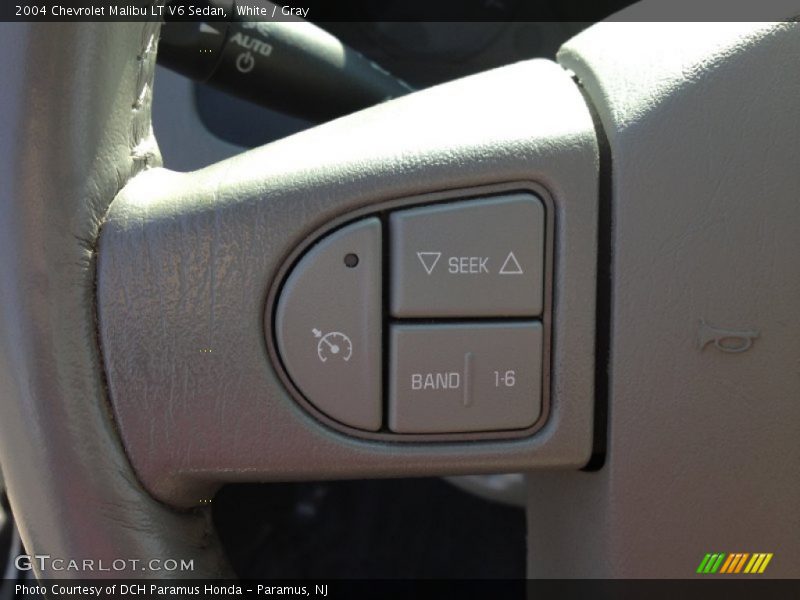 White / Gray 2004 Chevrolet Malibu LT V6 Sedan