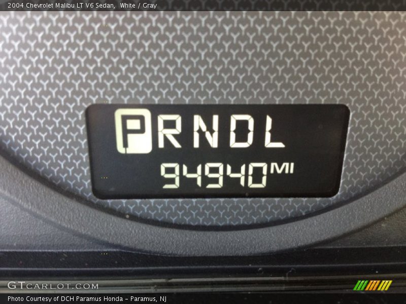 White / Gray 2004 Chevrolet Malibu LT V6 Sedan
