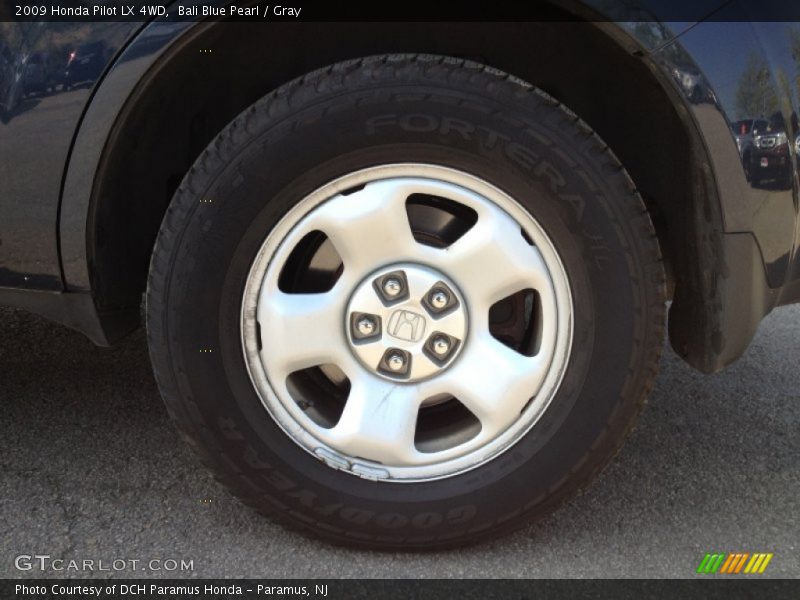 Bali Blue Pearl / Gray 2009 Honda Pilot LX 4WD