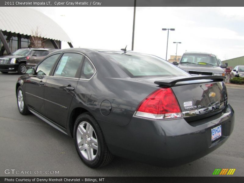Cyber Gray Metallic / Gray 2011 Chevrolet Impala LT