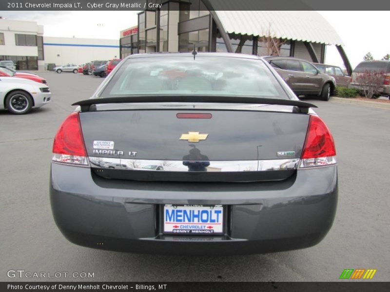Cyber Gray Metallic / Gray 2011 Chevrolet Impala LT