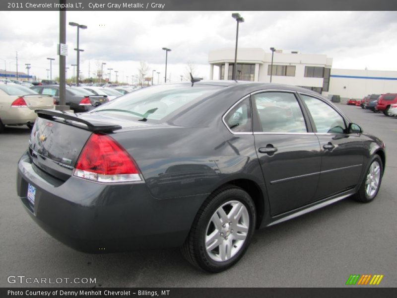 Cyber Gray Metallic / Gray 2011 Chevrolet Impala LT
