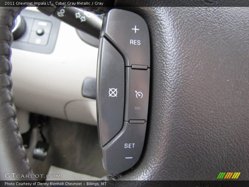 Cyber Gray Metallic / Gray 2011 Chevrolet Impala LT