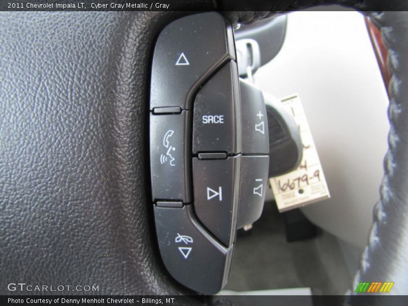 Cyber Gray Metallic / Gray 2011 Chevrolet Impala LT