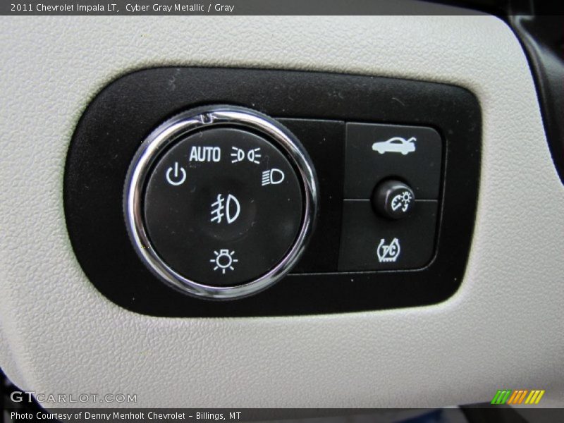 Cyber Gray Metallic / Gray 2011 Chevrolet Impala LT