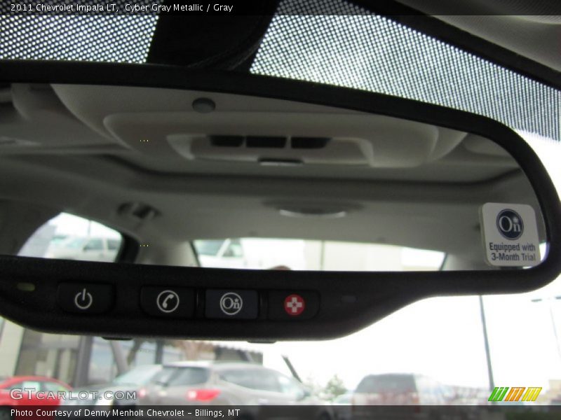 Cyber Gray Metallic / Gray 2011 Chevrolet Impala LT