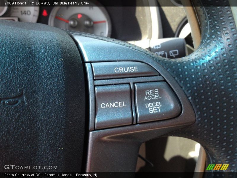 Bali Blue Pearl / Gray 2009 Honda Pilot LX 4WD