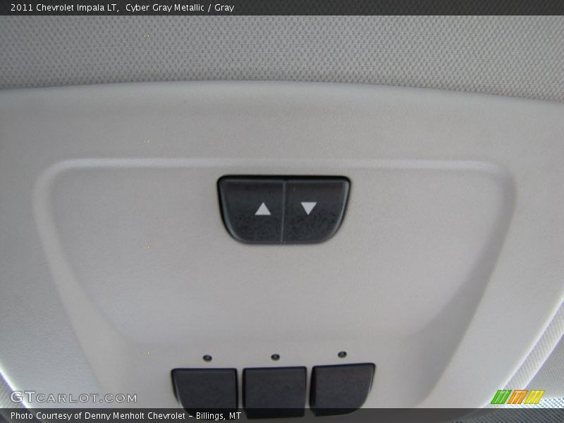 Cyber Gray Metallic / Gray 2011 Chevrolet Impala LT