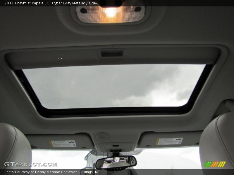Cyber Gray Metallic / Gray 2011 Chevrolet Impala LT