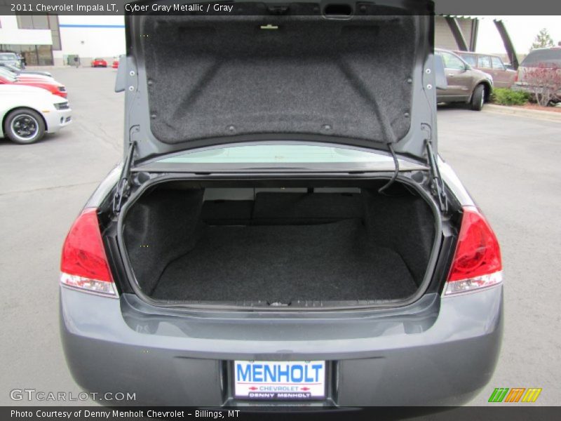 Cyber Gray Metallic / Gray 2011 Chevrolet Impala LT