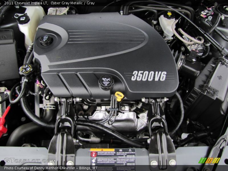 Cyber Gray Metallic / Gray 2011 Chevrolet Impala LT