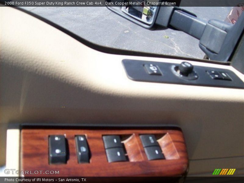 Dark Copper Metallic / Chaparral Brown 2008 Ford F350 Super Duty King Ranch Crew Cab 4x4