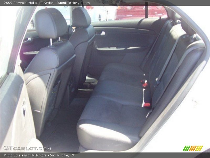 Summit White / Ebony 2009 Chevrolet Malibu LT Sedan